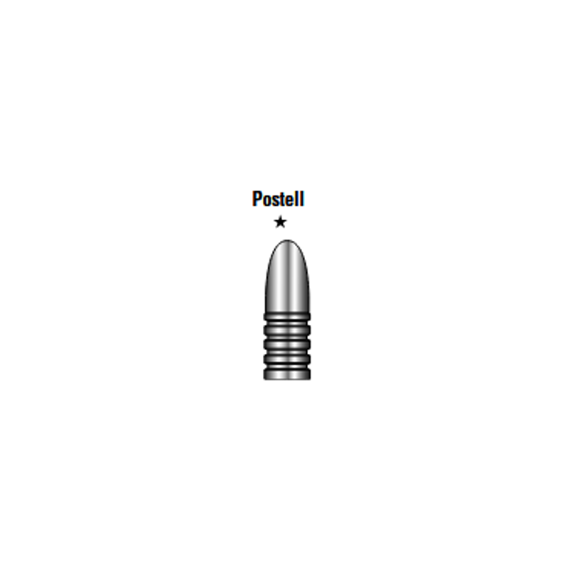 LYMAN - MOULE A BALLE - 45 (.457") POSTELL - 535 Gr -1 CAVITE - RIFLE