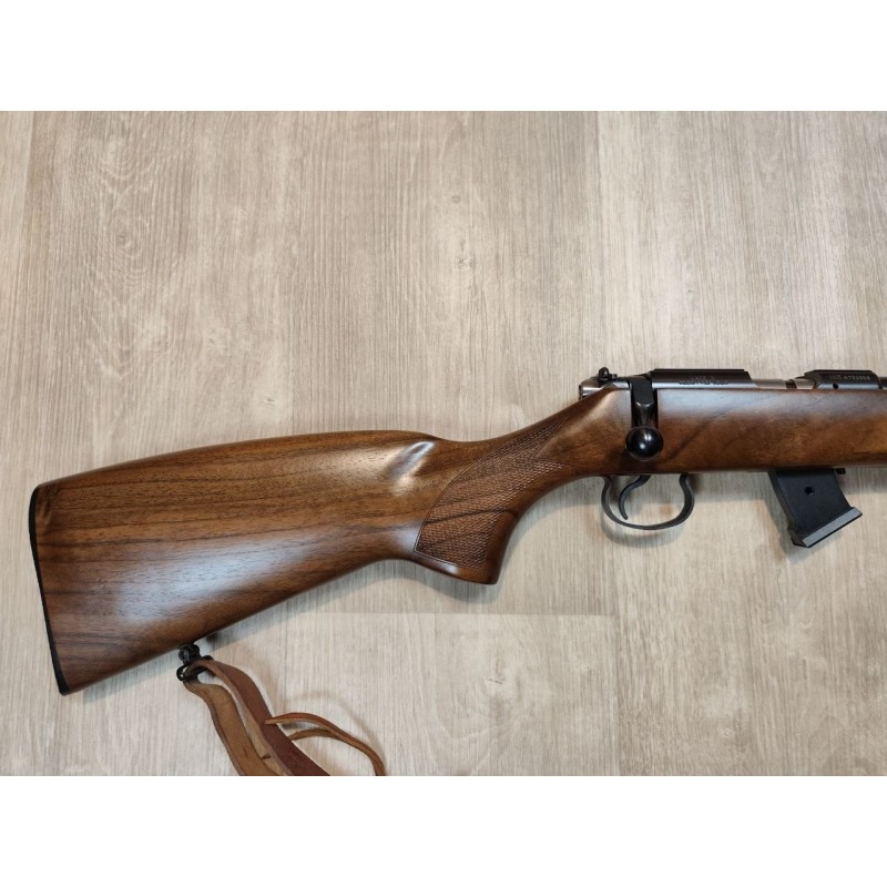 Carabine CZ 455 Cal .22 LR Filetée 10 Coups Occasion révisée TBE