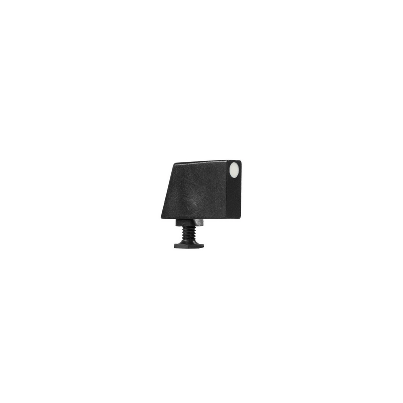 Guidon Glock acier 9.1mm point blanc