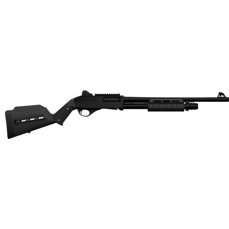 Fusil à pompe STOEGER P3000 R Tactical Calibre 12/76 Canon Rayé 61 cm