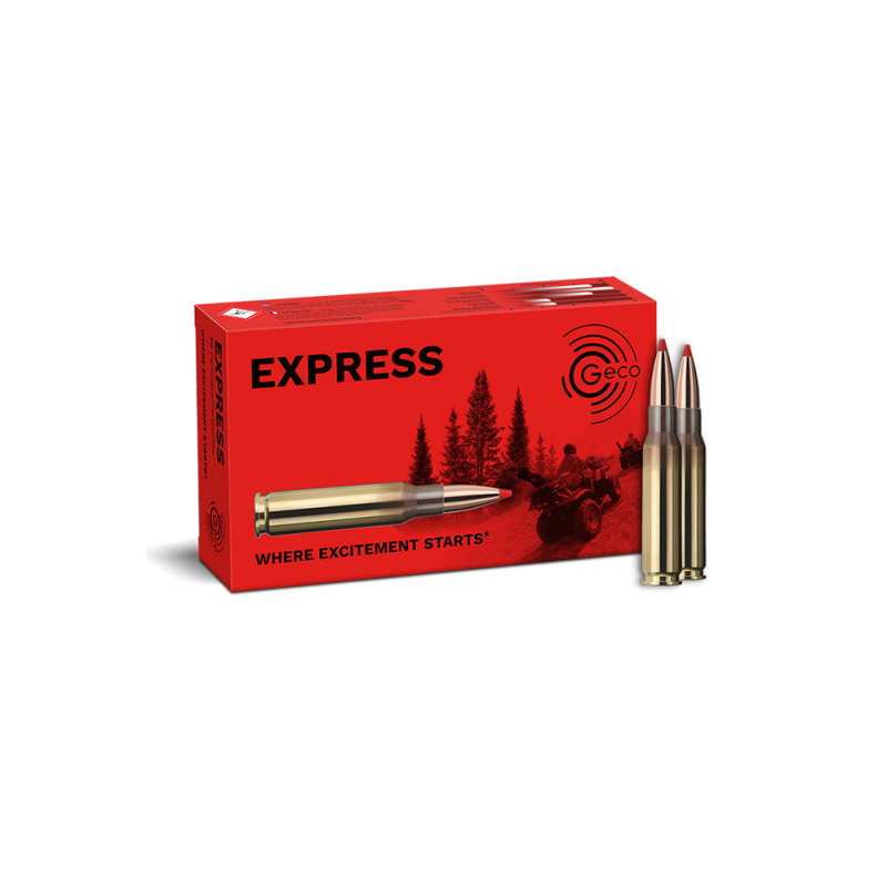 CARTOUCHES GECO EXPRESS - CAL: 308 WIN - 165Grs (10.5g) - BOITE DE 20