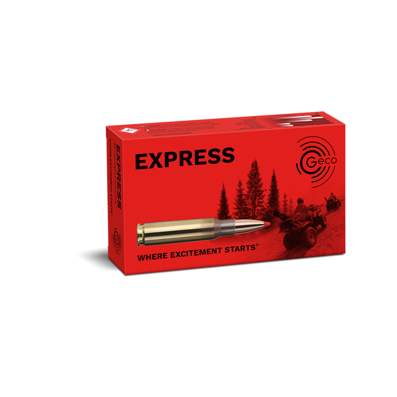 CARTOUCHES GECO EXPRESS - CAL: 308 WIN - 165Grs (10.5g) - BOITE DE 20