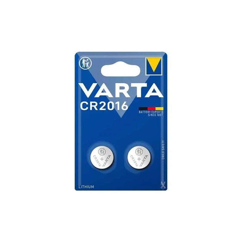 Piles Lithium VARTA CR2016 x2
