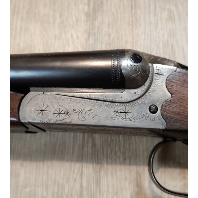 Merkel Suhl juxtaposé 12/70 71 cm – Fusil de chasse occasion révisée