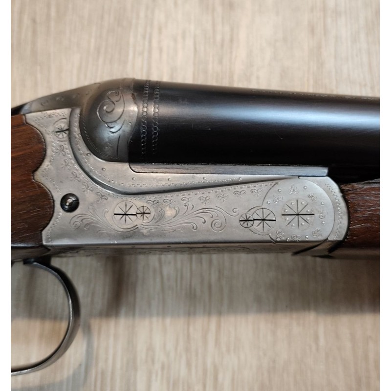 Merkel Suhl juxtaposé 12/70 71 cm – Fusil de chasse occasion révisée
