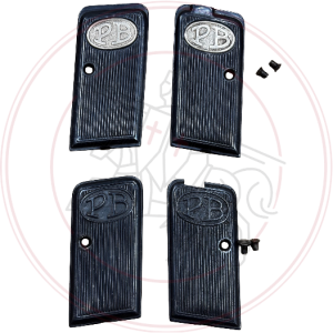 Beretta 1919 mod 1920 cal 6.35mm  plaquettes + vis n°29, 30