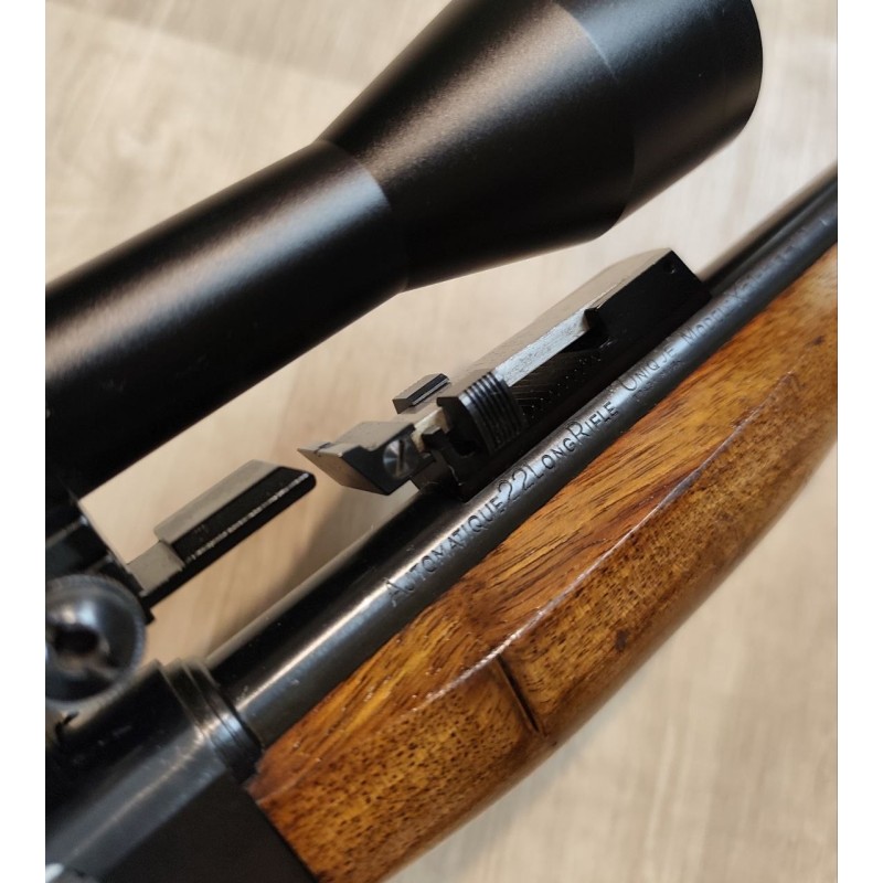 Unique X51 Bis .22 LR avec lunette Weaver 3-9x40 – Occasion