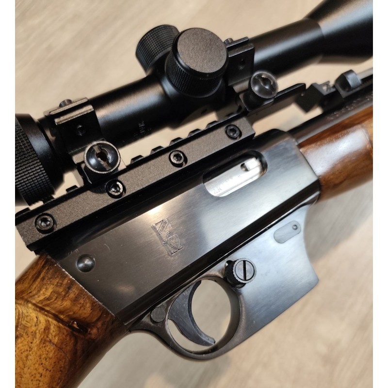 Unique X51 Bis .22 LR avec lunette Weaver 3-9x40 – Occasion