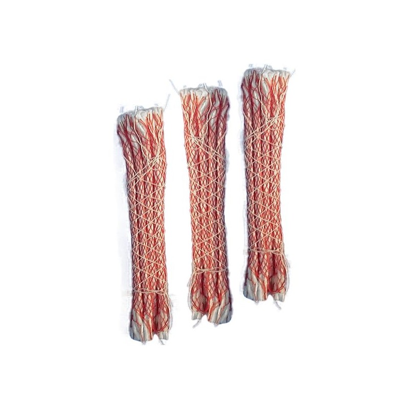 32 MÈCHES Rouges NETARM CAL. 5,5 À 6,5 MM