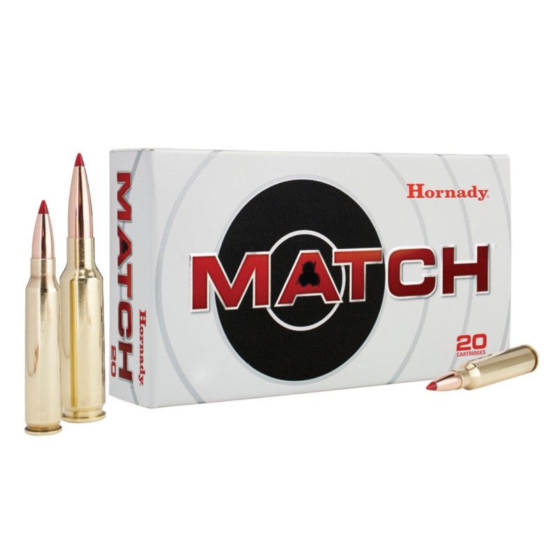 Cartouches HORNADY ELD MATCH - Cal: 6,5 CREEDMOOR - 140GRS - BOITE DE