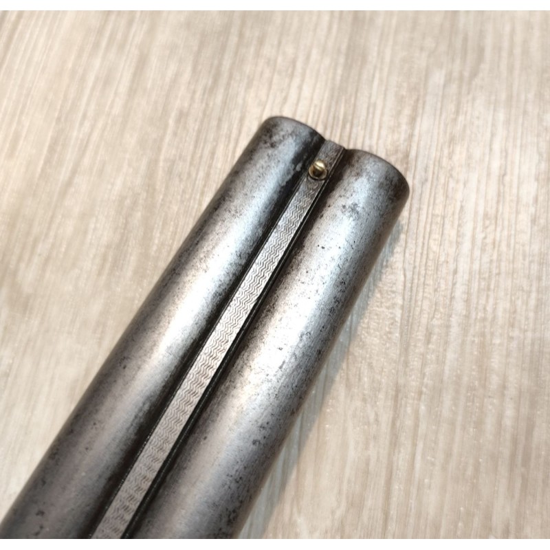 Fusil juxtaposé à chiens extérieurs artisan français cal 16/65