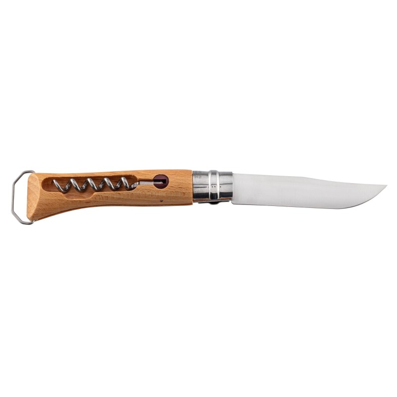 Couteau Opinel numéro 10 - décapsuleur tire-bouchon