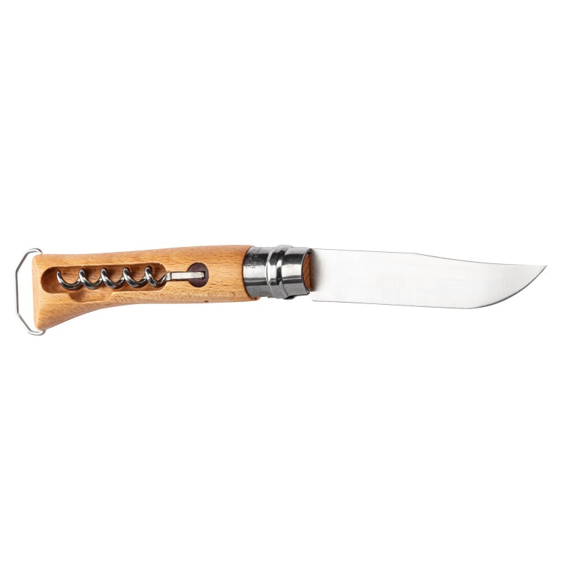 Couteau Opinel numéro 10 - décapsuleur tire-bouchon