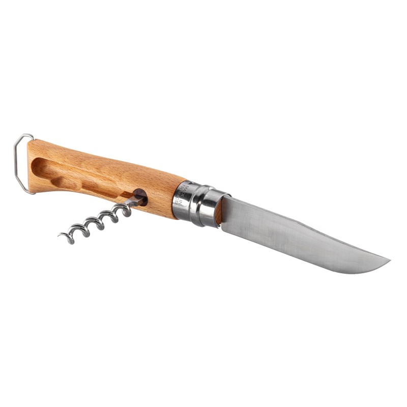 Couteau Opinel numéro 10 - décapsuleur tire-bouchon
