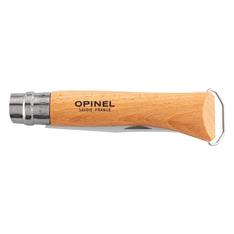 Couteau Opinel numéro 10 - décapsuleur tire-bouchon