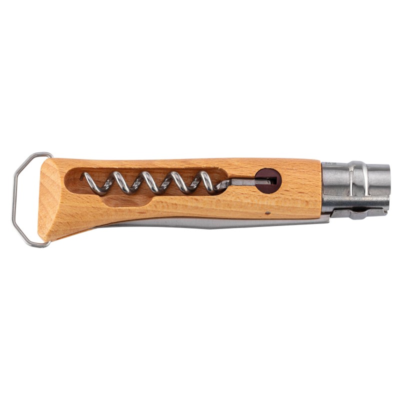 Couteau Opinel numéro 10 - décapsuleur tire-bouchon