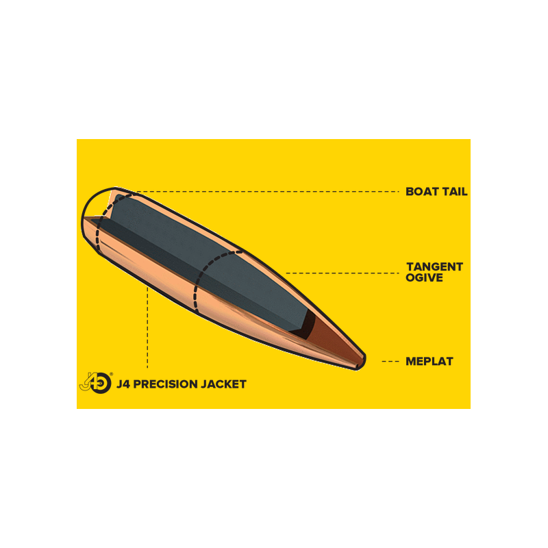 Ogives BERGER Long Range BT Target Cal: .30 (.308") 175Gr boite de 100