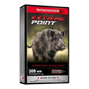 CARTOUCHES WINCHESTER 308 WIN - EXTREME POINT - 150 GR - BOITE DE 20 U