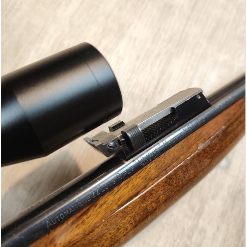 Unique X51 Bis .22 LR avec lunette et silencieux – Occasion