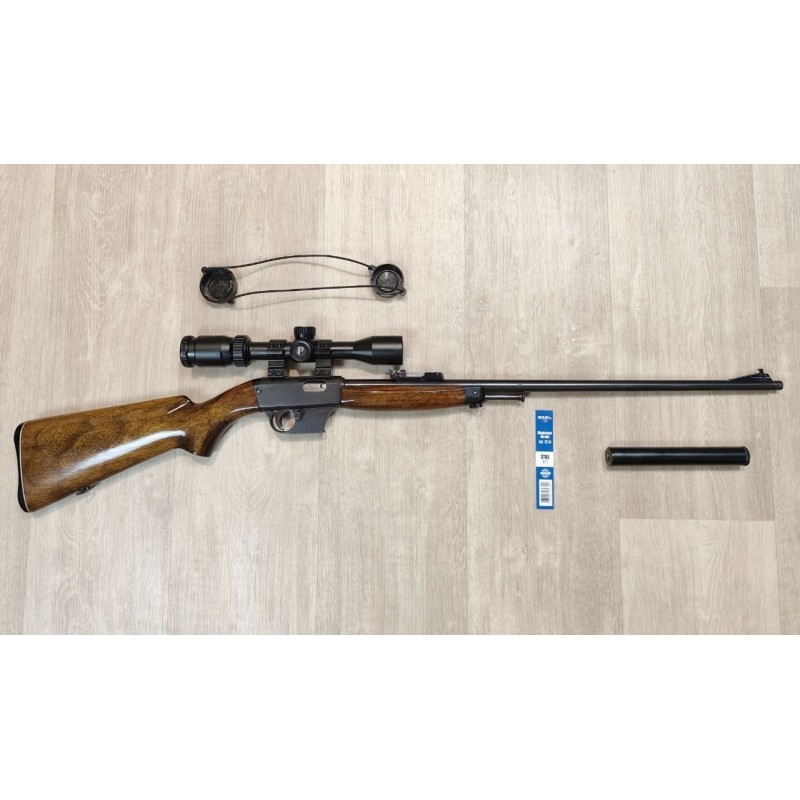 Unique X51 Bis .22 LR avec lunette et silencieux – Occasion
