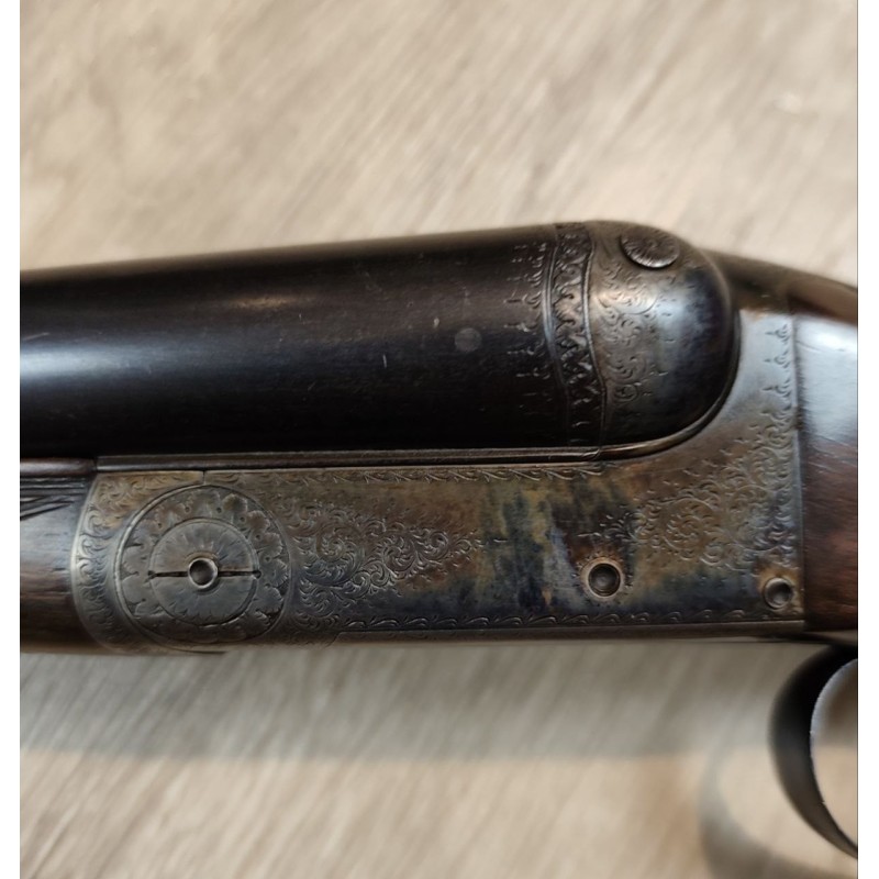 Fusil juxtaposé artisanal français 12/70 – Occasion