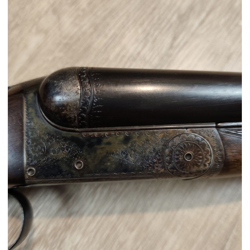 Fusil juxtaposé artisanal français 12/70 – Occasion