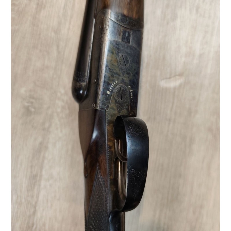 Fusil juxtaposé artisanal français 12/70 – Occasion