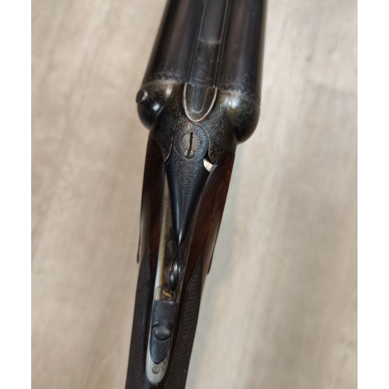 Fusil juxtaposé artisanal français 12/70 – Occasion