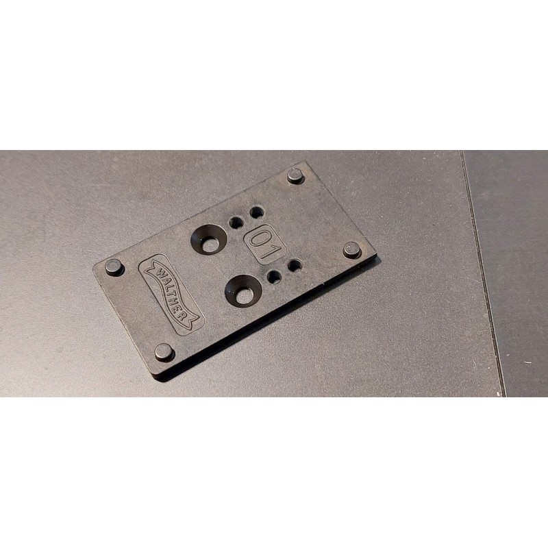 Adaptateur WALTHER OPTICS READY Docter pour arme de poing WALTHER DPD 01