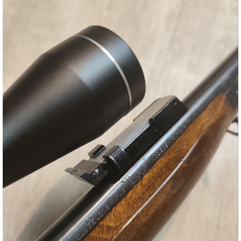 Unique X51 Bis Takedown .22 LR avec lunette Tasco 3-9x40 – Occasion.