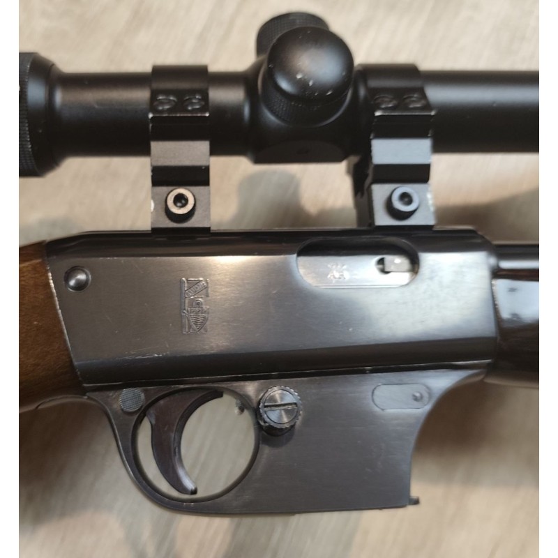 Unique X51 Bis Takedown .22 LR avec lunette Tasco 3-9x40 – Occasion.