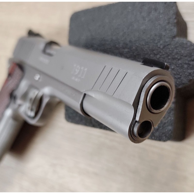 Taurus PT 1911 .45 ACP – Inox mat, 2 chargeurs, mallette, occasion