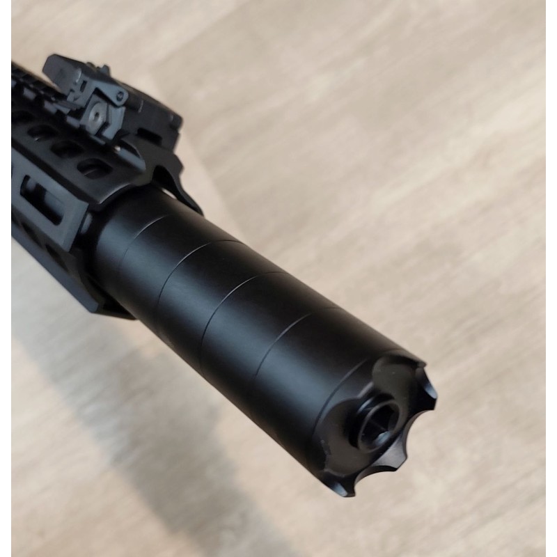 Schmeisser AR15-9 SD 9x19 –PCC, modérateur intégré, mallette, occasion