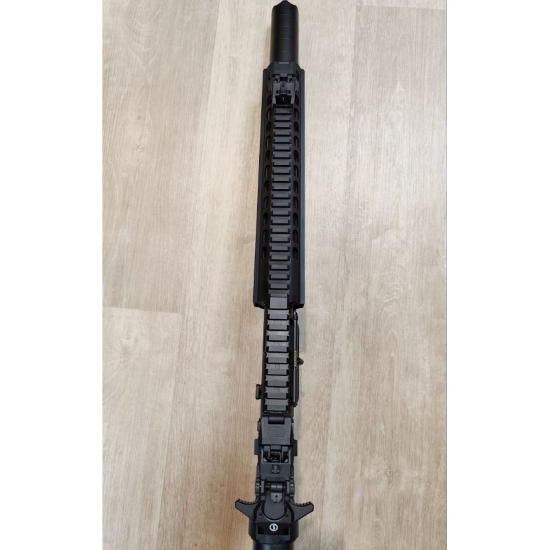 Schmeisser AR15-9 SD 9x19 –PCC, modérateur intégré, mallette, occasion