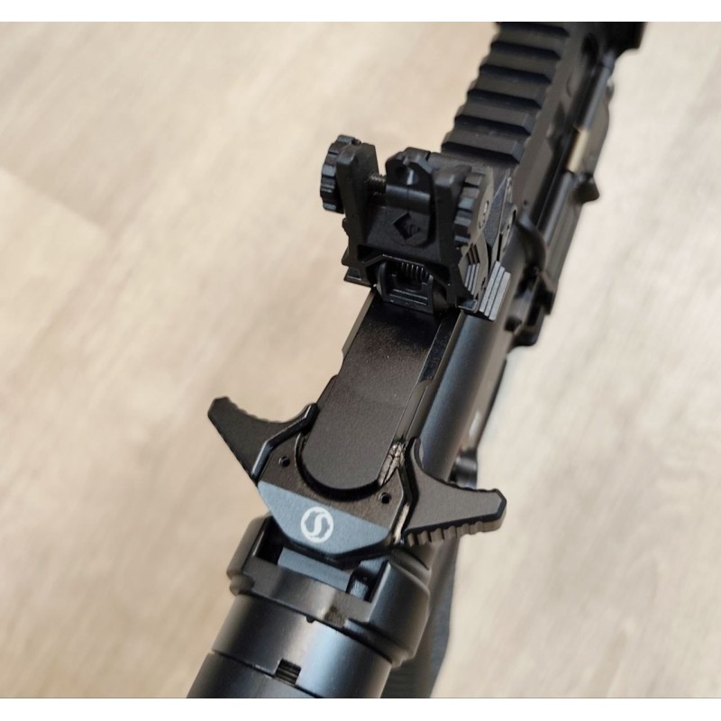 Schmeisser AR15-9 SD 9x19 –PCC, modérateur intégré, mallette, occasion
