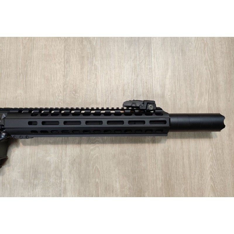 Schmeisser AR15-9 SD 9x19 –PCC, modérateur intégré, mallette, occasion