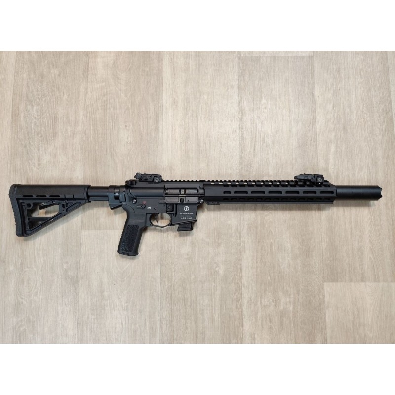 Schmeisser AR15-9 SD 9x19 –PCC, modérateur intégré, mallette, occasion