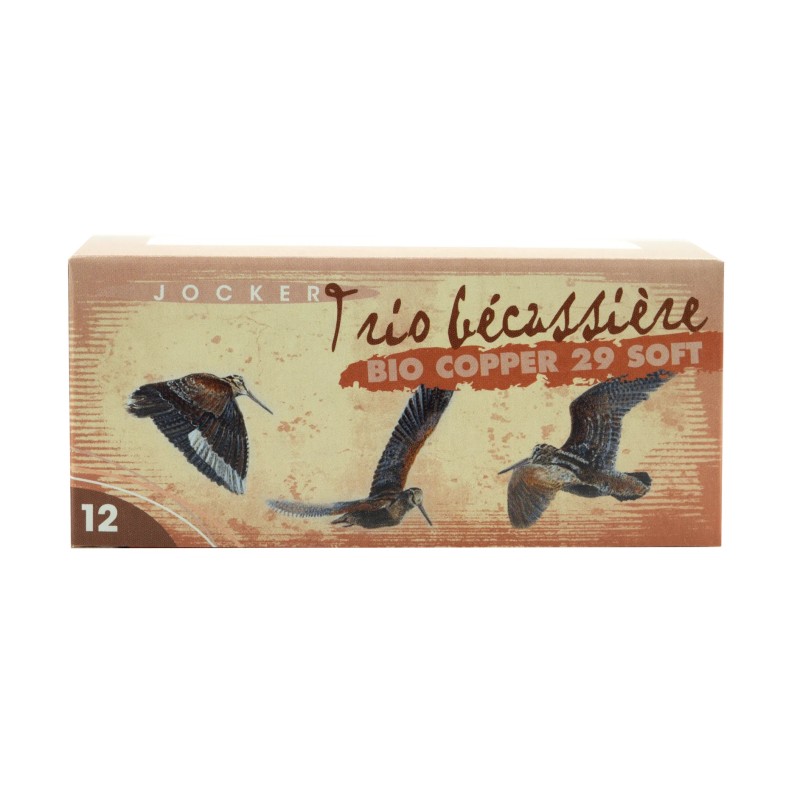 Cartouche  Jocker BIO COPPER Trio Becassiere 29 SOFT Cal: 12/70