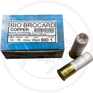 JOCKER BIO BROCARD COPPER (CUIVRE) HP - Cal: 12/76 - 34g - N°1