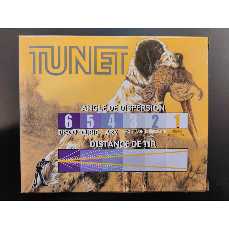 Cartouche Tunet Super Dispersante 12/70 36g plomb 9