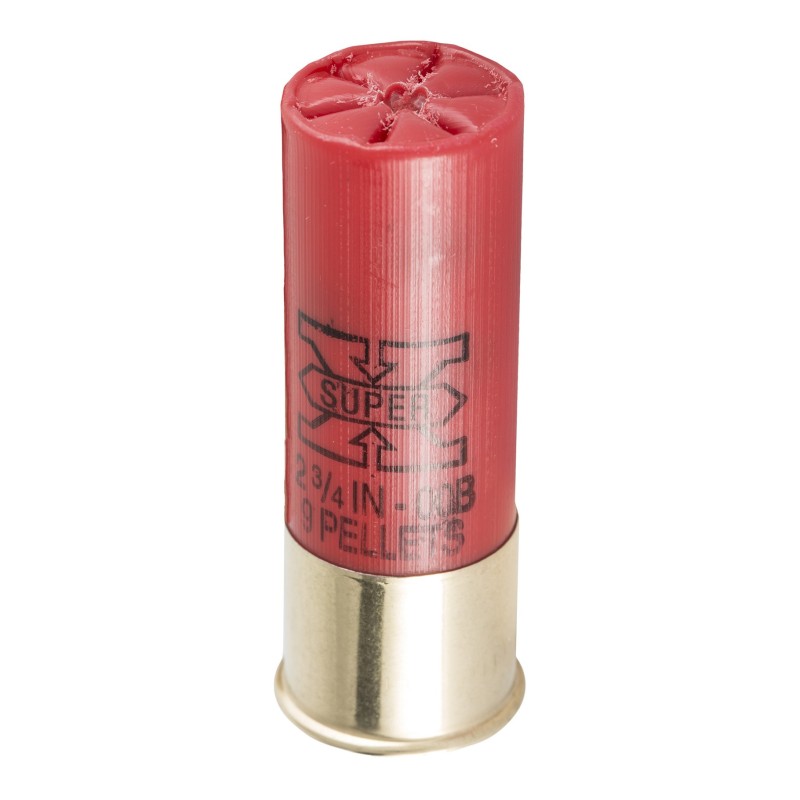 Cartouche Winchester CHEVROTINE  SUPER X - Cal: 12/70mm - 9 grains