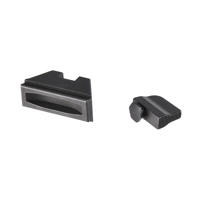 Organes de visée XL AMERIGLO guillochés pour Glock Gui 8mm hausse 10mm