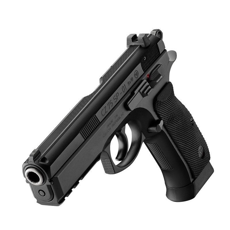 Pistolet CZ 75 SP01 Shadow - Calibre 9x19mm, Performance de Précision