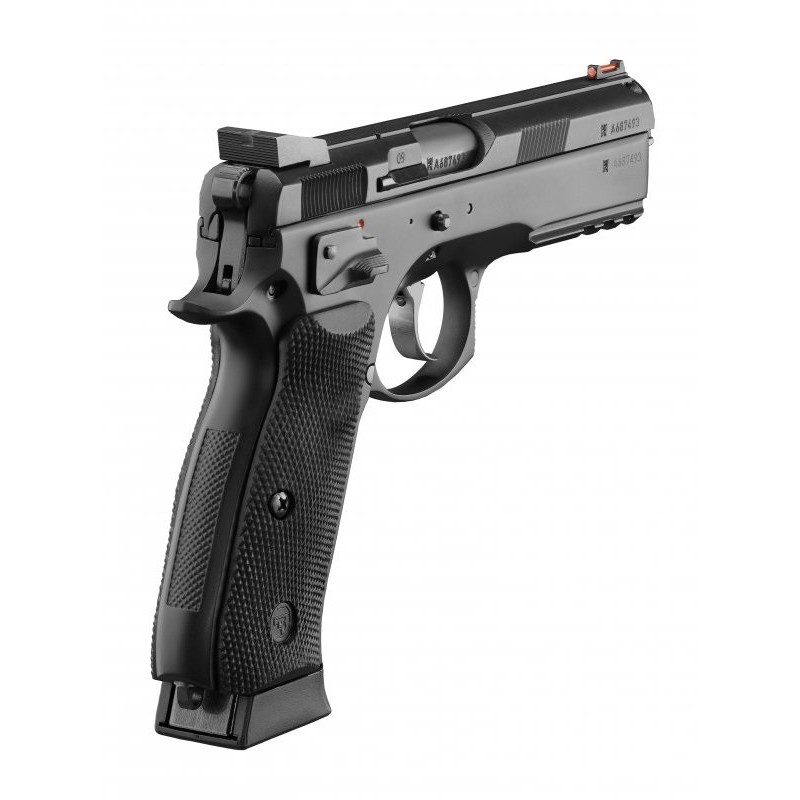 Pistolet CZ 75 SP01 Shadow - Calibre 9x19mm, Performance de Précision