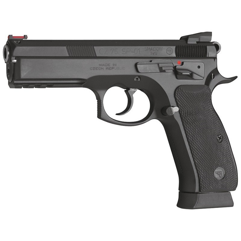 Pistolet CZ 75 SP01 Shadow - Calibre 9x19mm, Performance de Précision