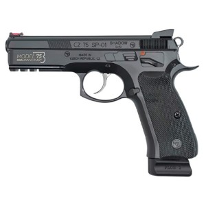 Pistolet CZ 75 SP01 Shadow - Calibre 9x19mm, Performance de Précision