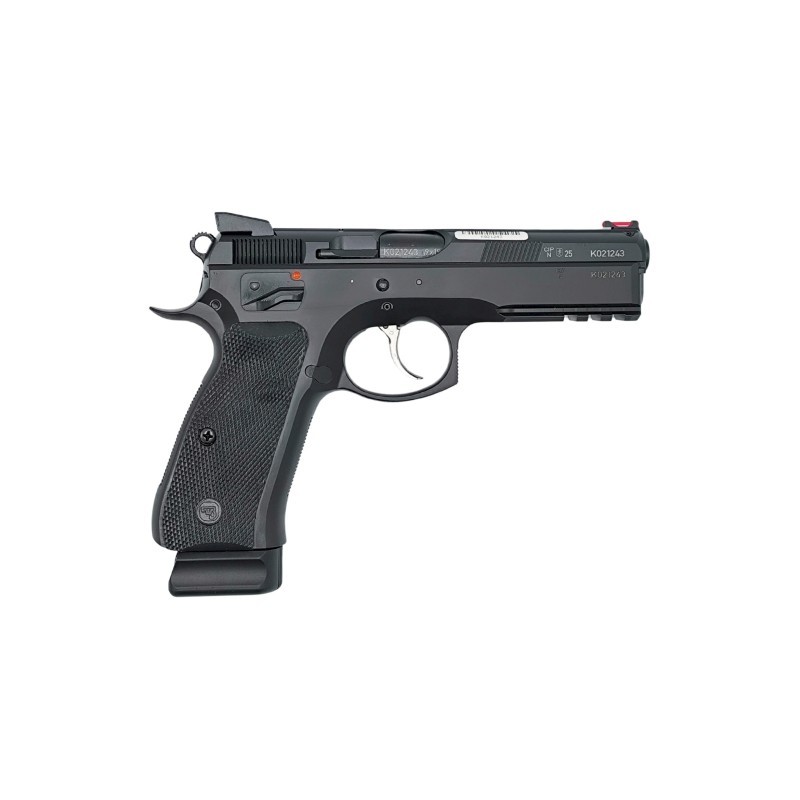 Pistolet CZ 75 SP01 Shadow - Calibre 9x19mm, Performance de Précision