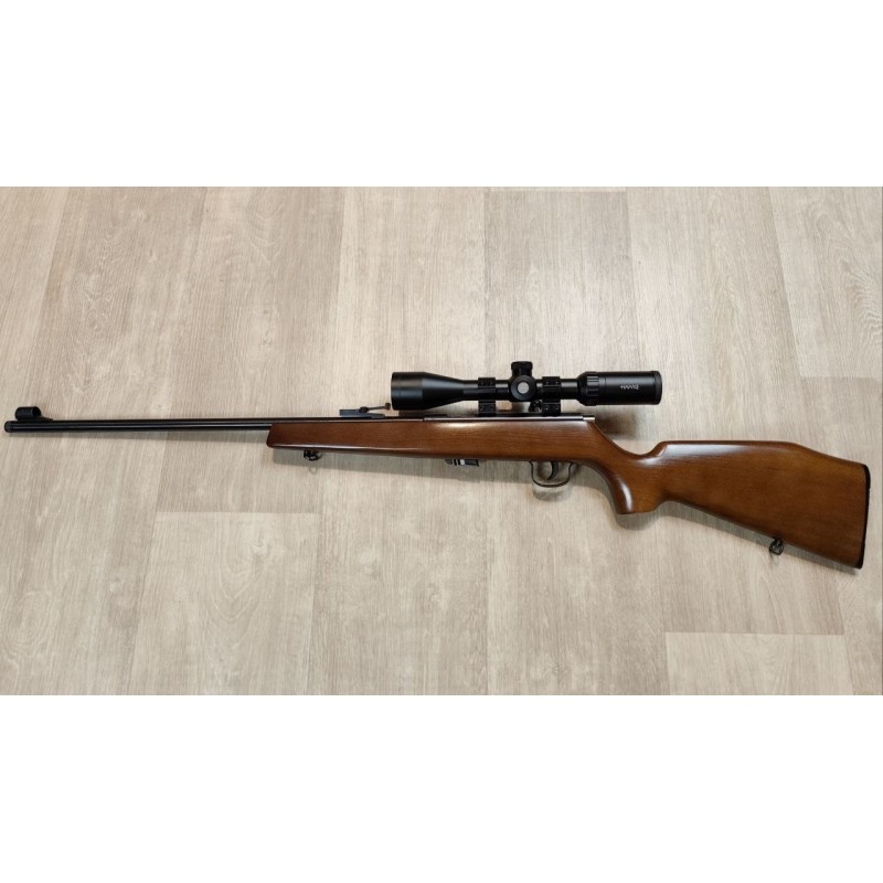 Carabine AKAH Albrecht Kind .22 LR à verrou + lunette Hawke