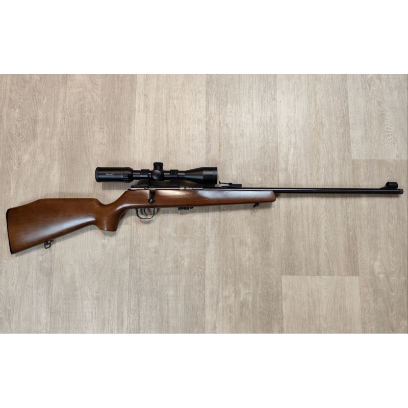 Carabine AKAH Albrecht Kind .22 LR à verrou + lunette Hawke