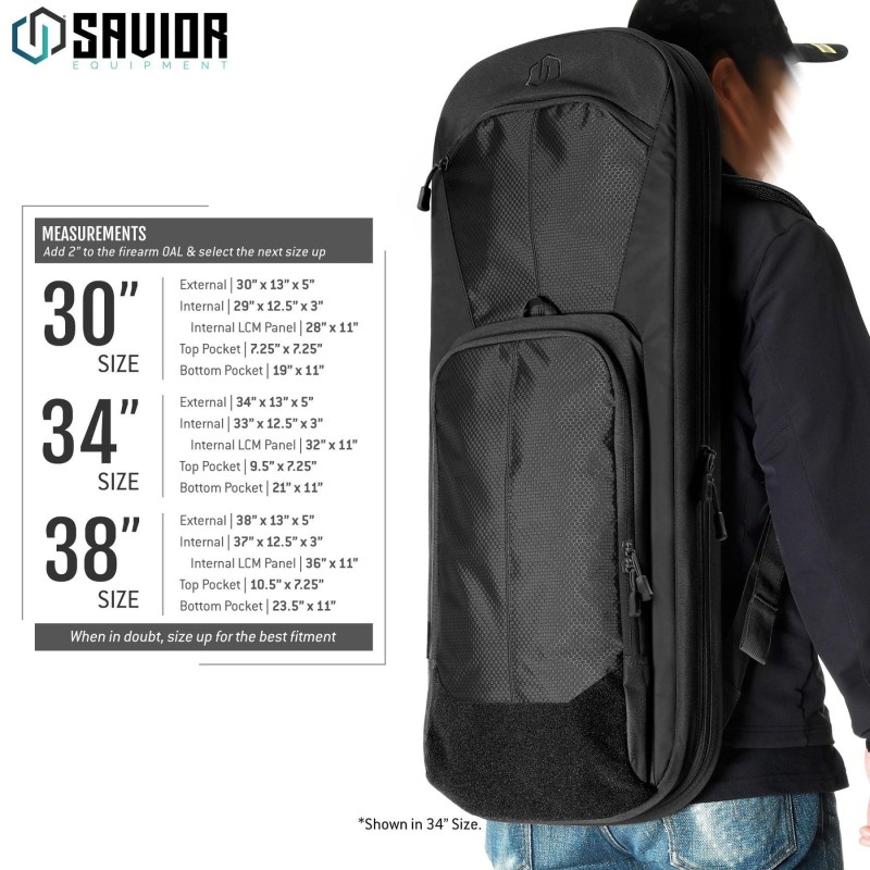 Housse carabine Savior Specialist Covert 38"